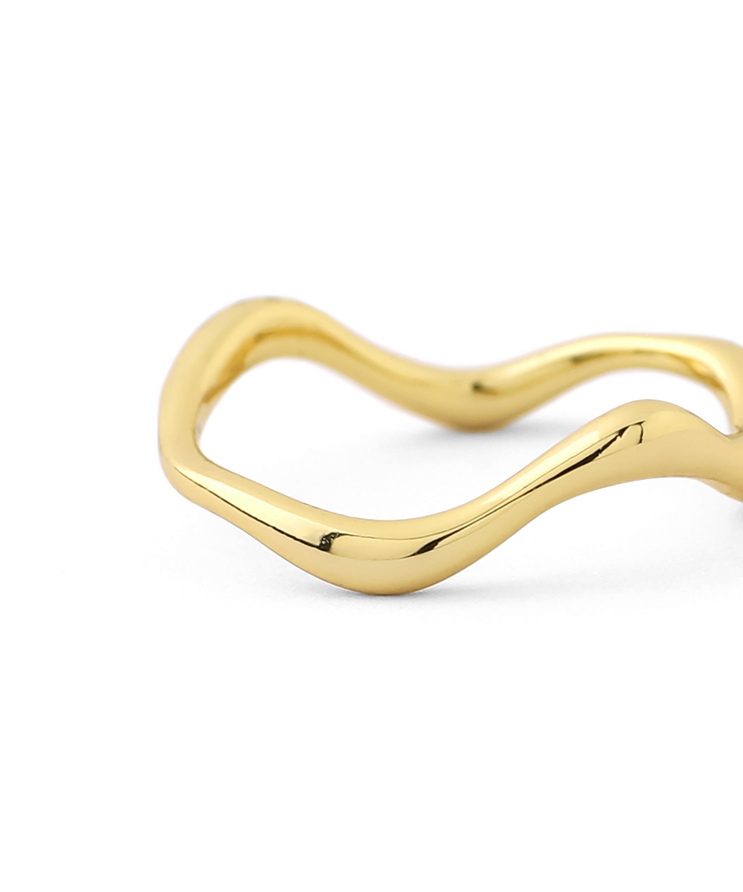 ANEMONE】ウェーブラインピンキーリング｜アネモネ・シエナロゼ