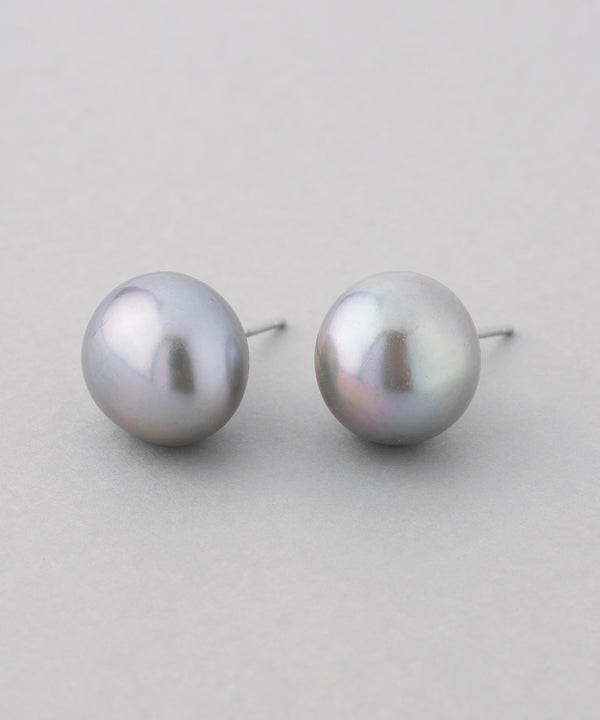 Freshwater pearl earrings [Ownideal]