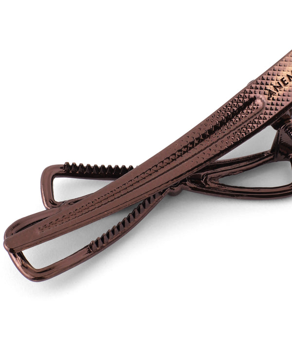 メタルラインリボンクリップ[2本セット]