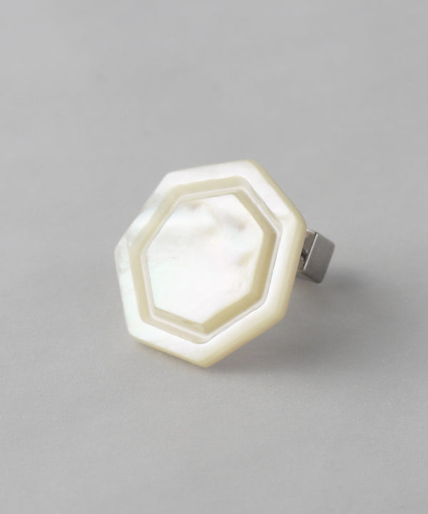 Shell plate earrings [Sheerchic]
