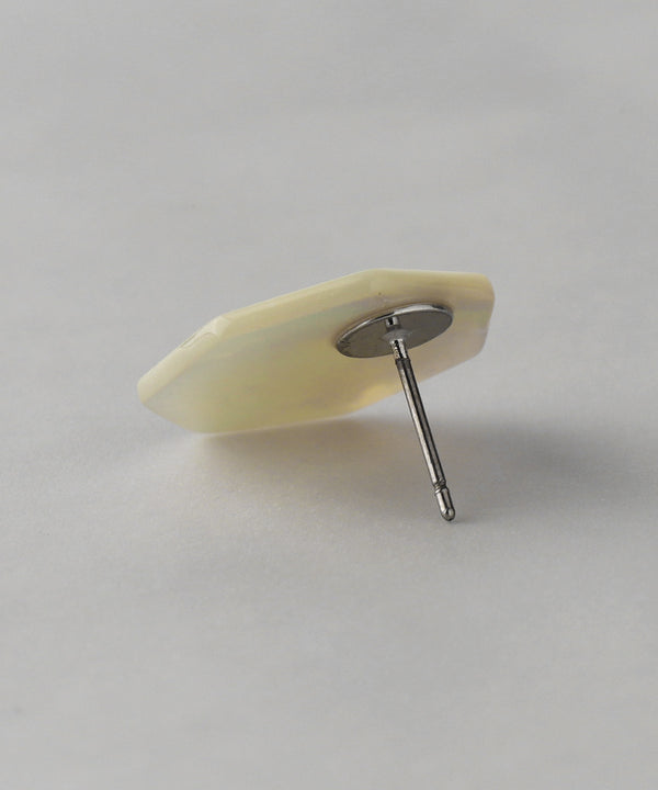 Shell plate earrings [Sheerchic]