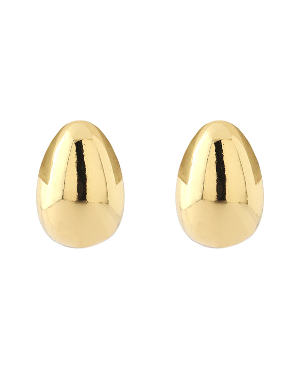 ANEMONE】 オーバルメタルピアス[K18ポスト]｜SANPO ONLINE(サンポー