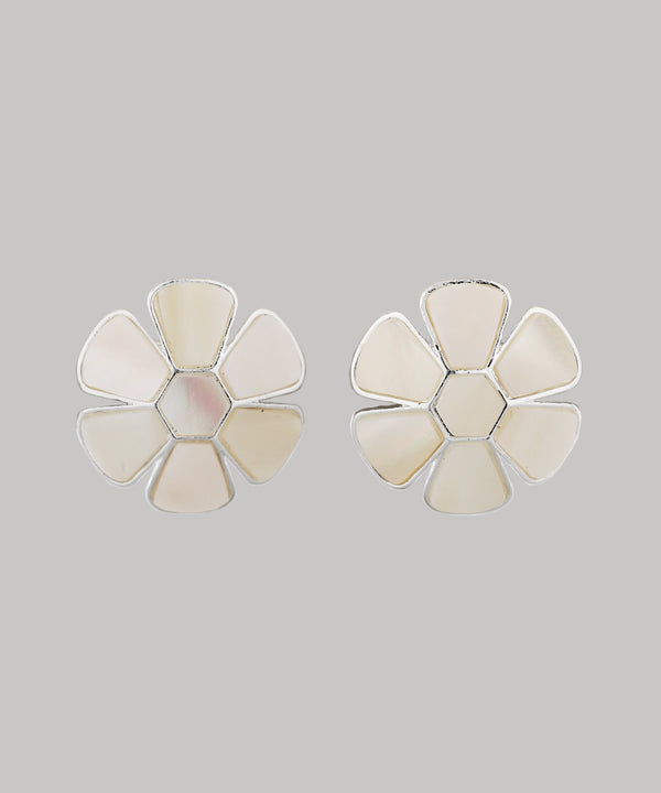 シェルフラワーピアス[Ownideal]