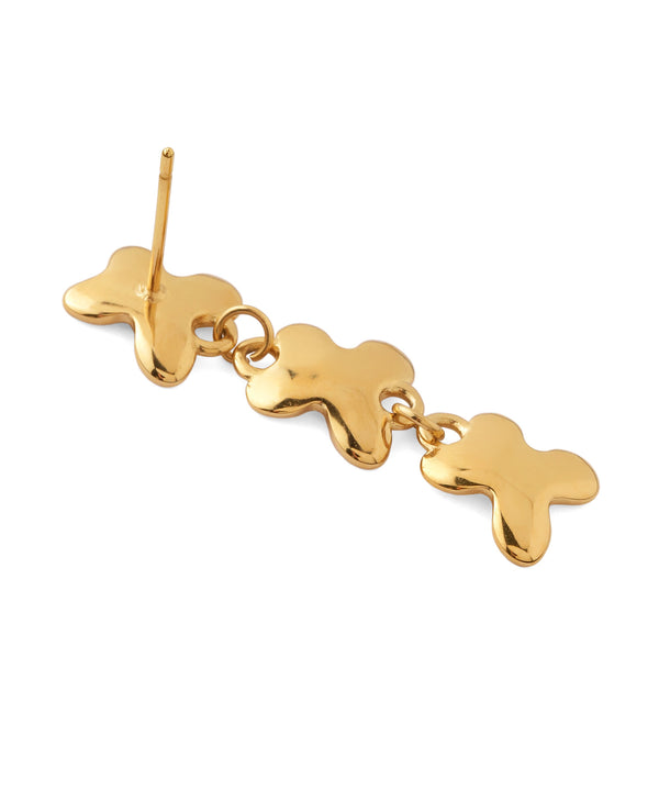 [Stainless Steel] Nuance Flower Earrings