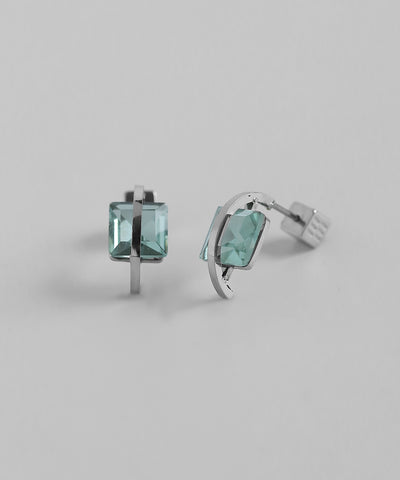 Bijoux x Metal Line Earrings [Stainless Steel] [Sheerchic]