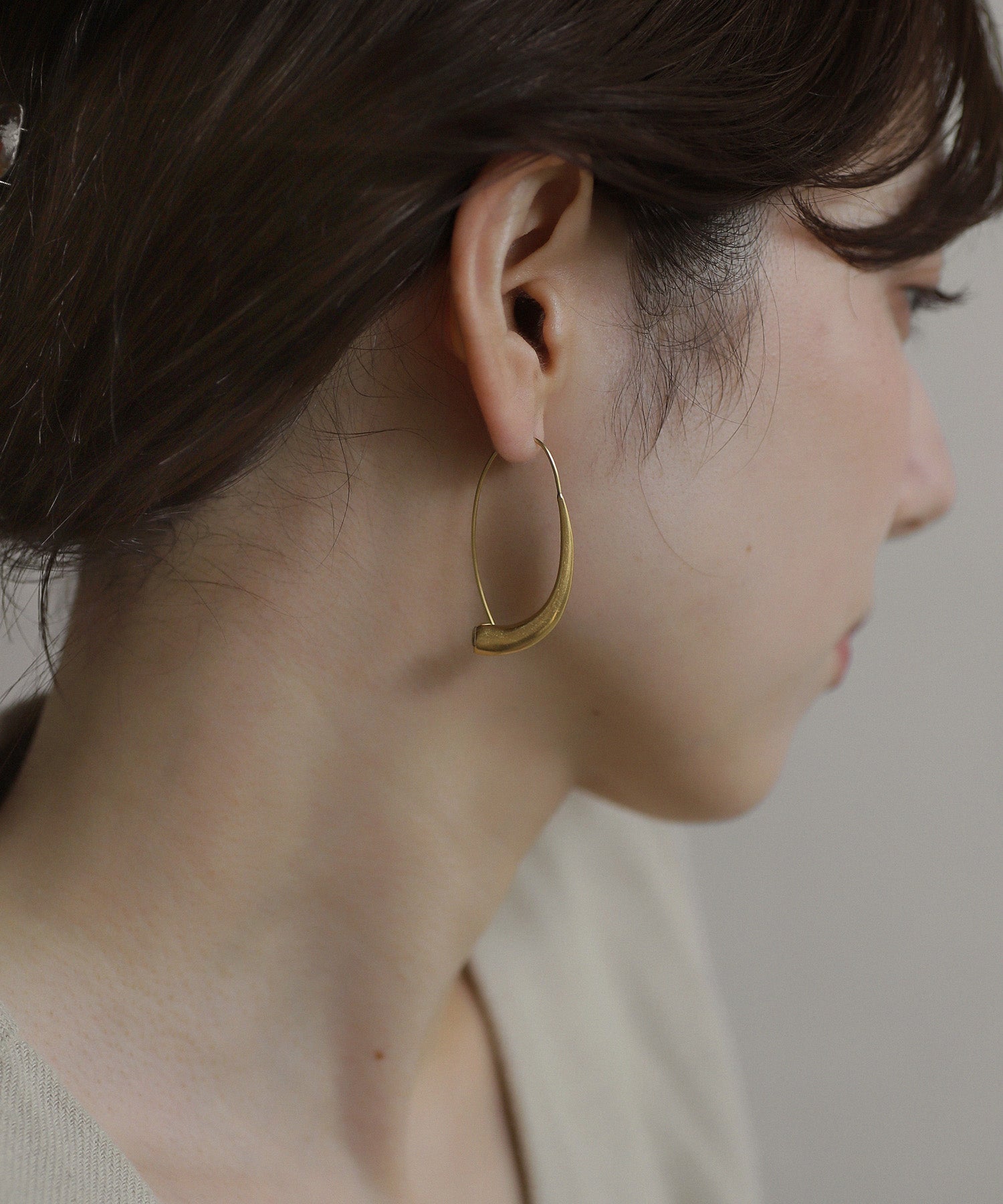 mimi33】ビジュー2WAYフックピアス[ステンレス][Sheerchic]｜アネモネ