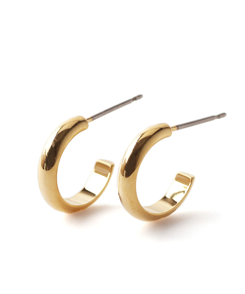 Metal Mini Curl Earrings