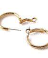 Metal Circle Earrings [S]