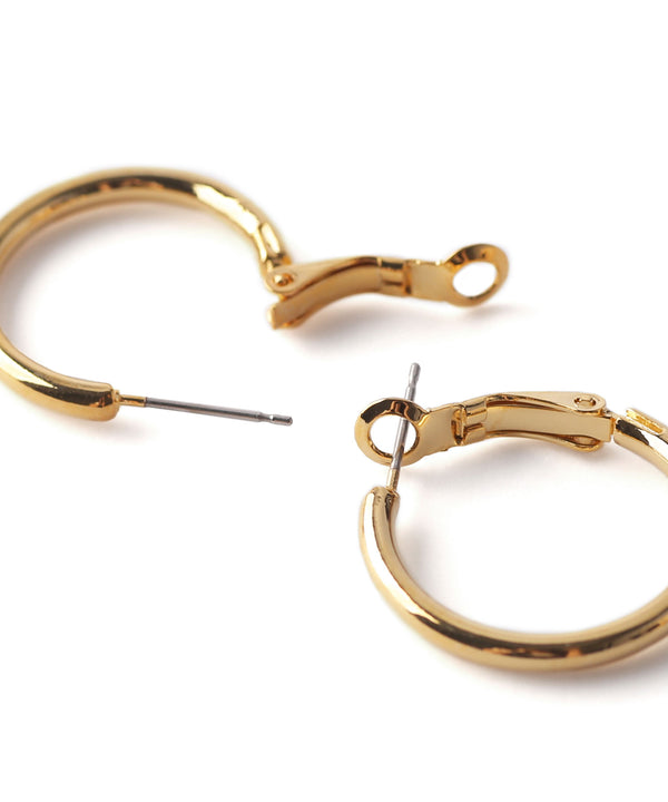 Metal Circle Earrings [S]