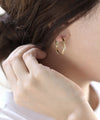 Metal Circle Earrings [S]