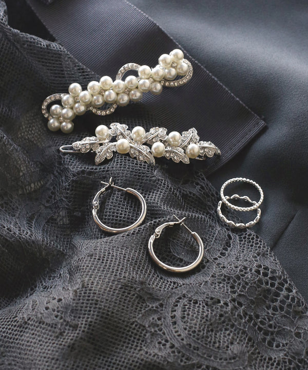 Metal Circle Earrings [S]