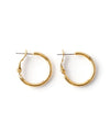 Metal Circle Earrings [S]