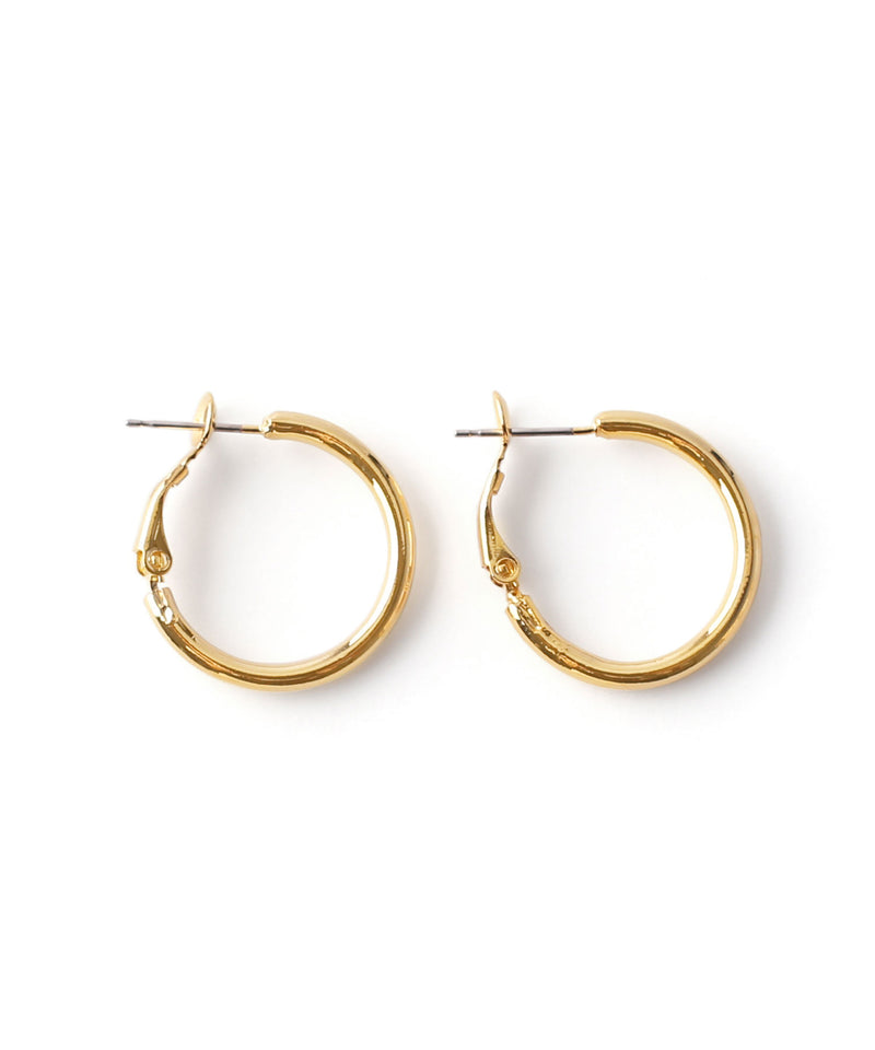 Metal Circle Earrings [S]
