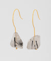 Natural stone hook earrings [Sheerchic]