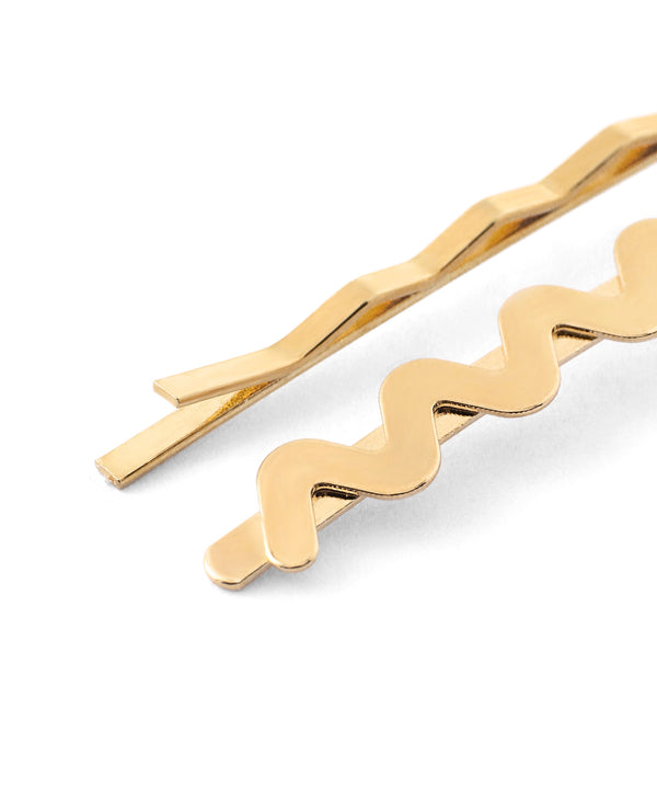 メタルウェーブヘアピン[4本セット]