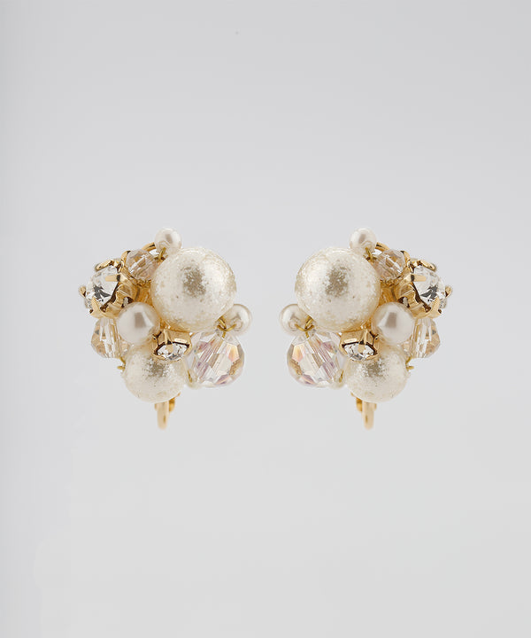 Pearl and Bijou Earrings
