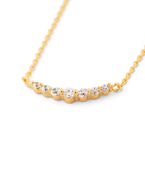 連なりビジューネックレス