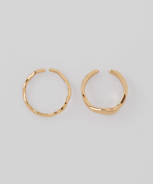 ニュアンスメタルリング[2本セット]