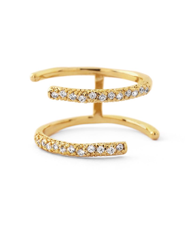 Double Line Bijou Ring