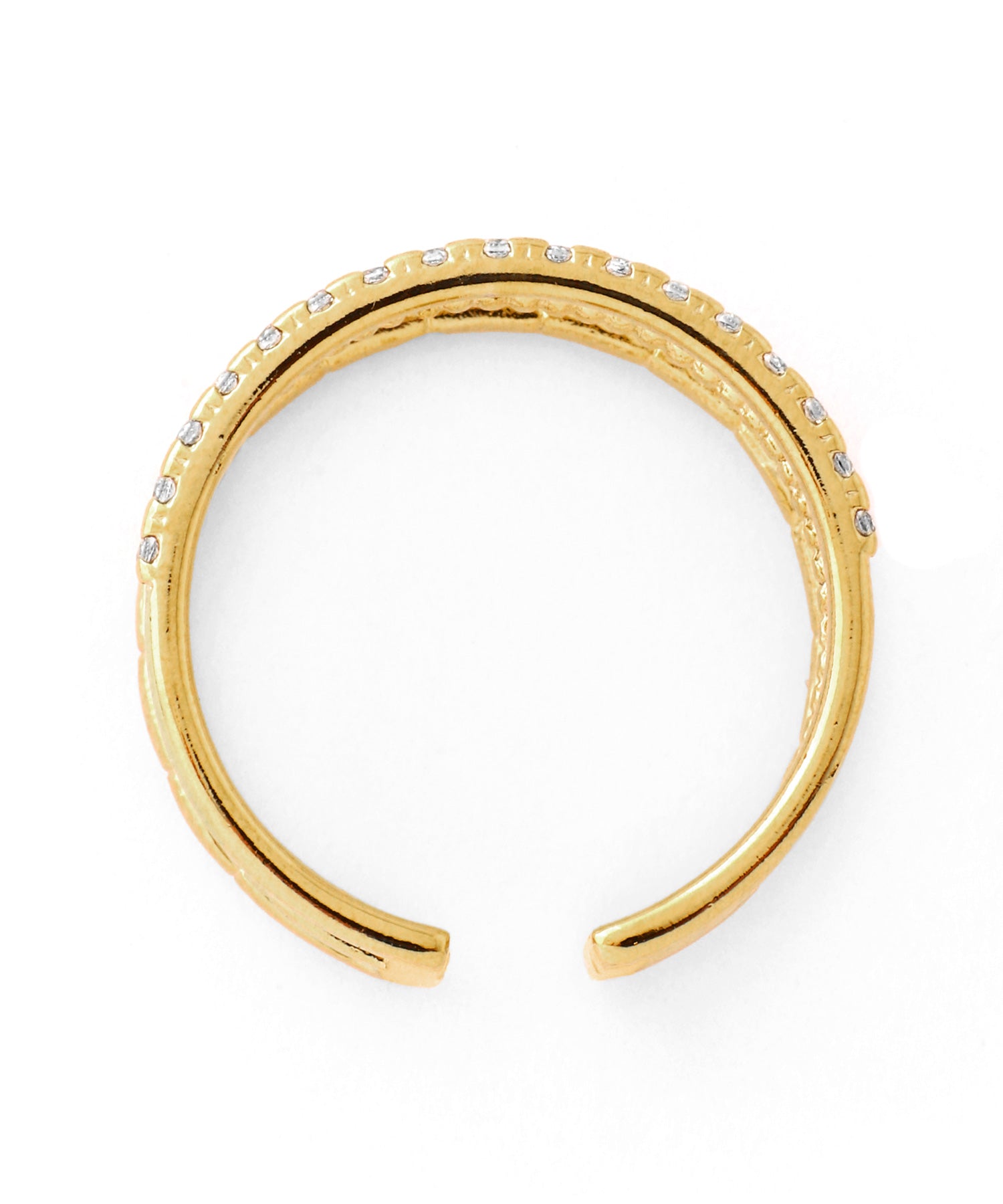 ANEMONE] Triple Line Jewel Ring | Anemone, Sienna Rose, Mimi