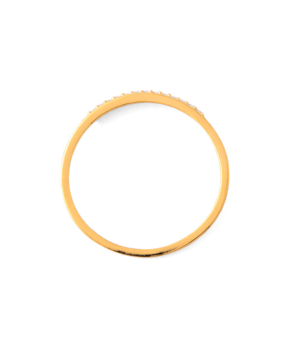 ビジューラインリング