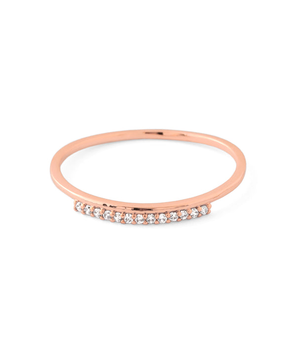 ビジューラインリング