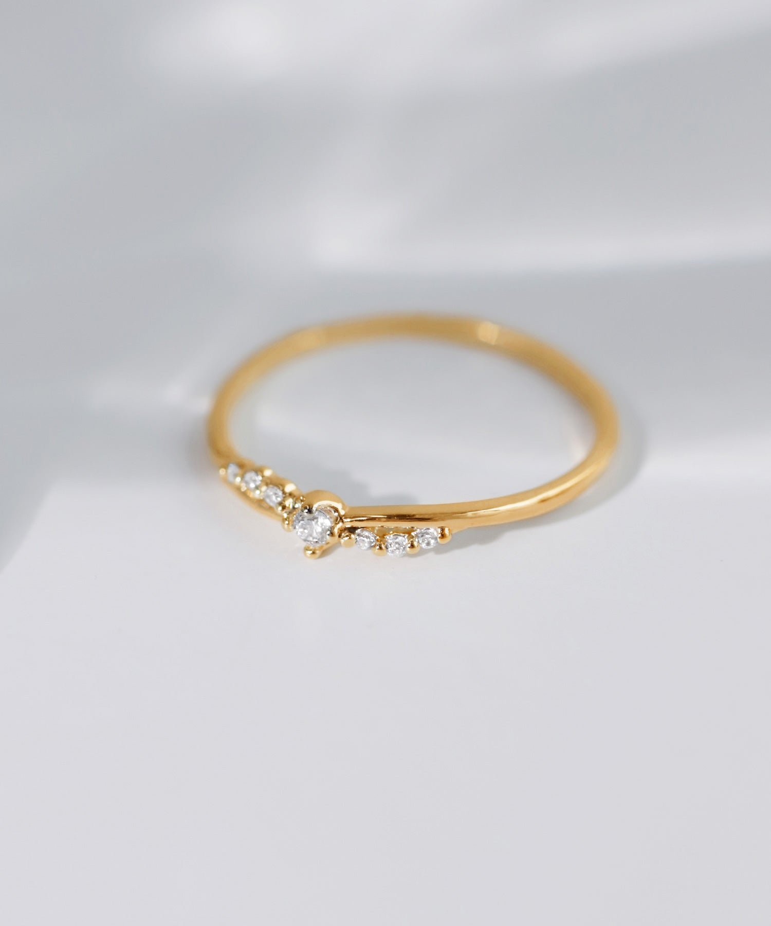 ANEMONE】ビジューラインリング｜アネモネ・シエナロゼ