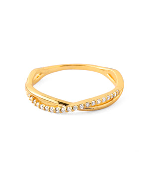 ビジューラインリング