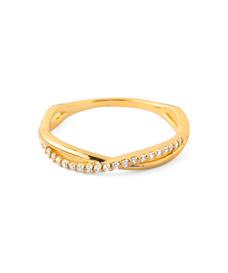 ビジューラインリング