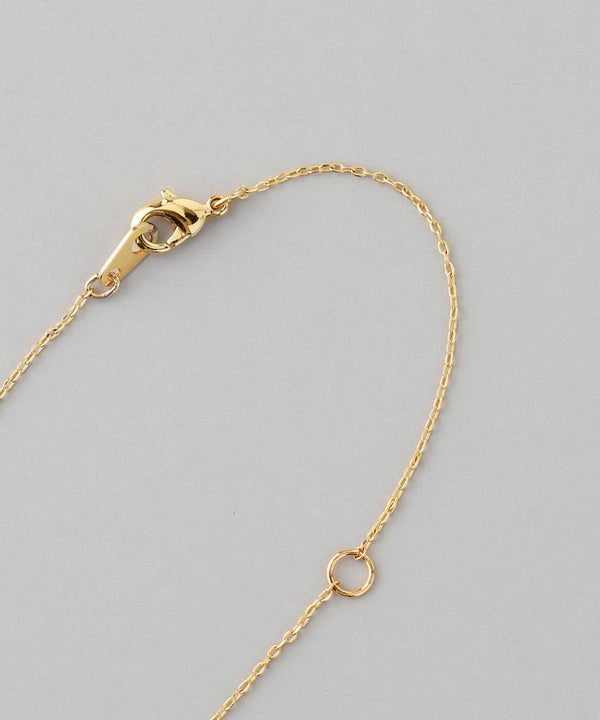 curved metal necklace