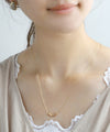 curved metal necklace
