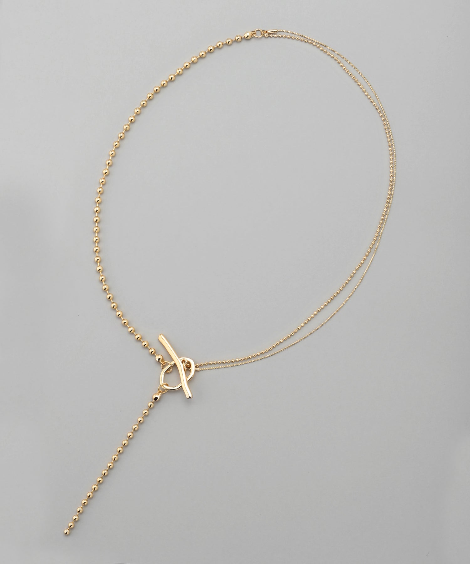 最終値下げAll Blues ミックスチェーンネックレス 18Kイエローゴールド All Blues ミックスチェーン ネックレス 18Kイエローゴールド 最終