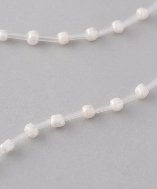 glass bead necklace