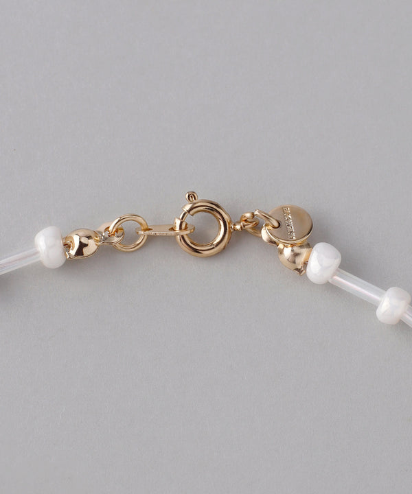 glass bead necklace