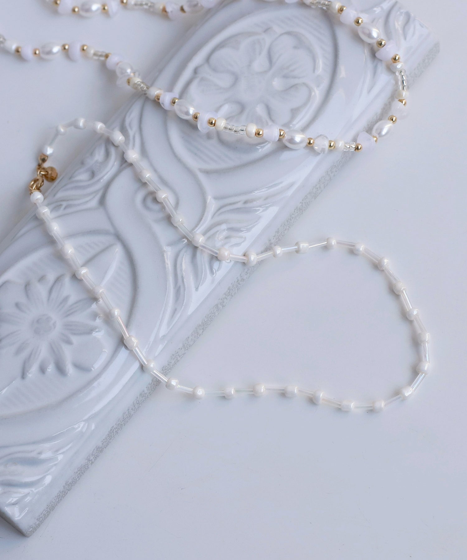 ANEMONE】ガラスビーズネックレス｜SANPO ONLINE(サンポー