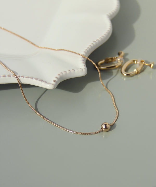 Metal Sphere Necklace