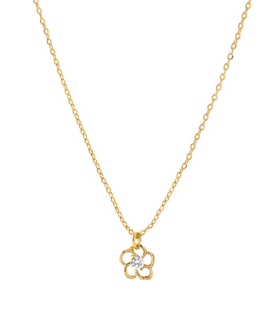 Bijou flower necklace