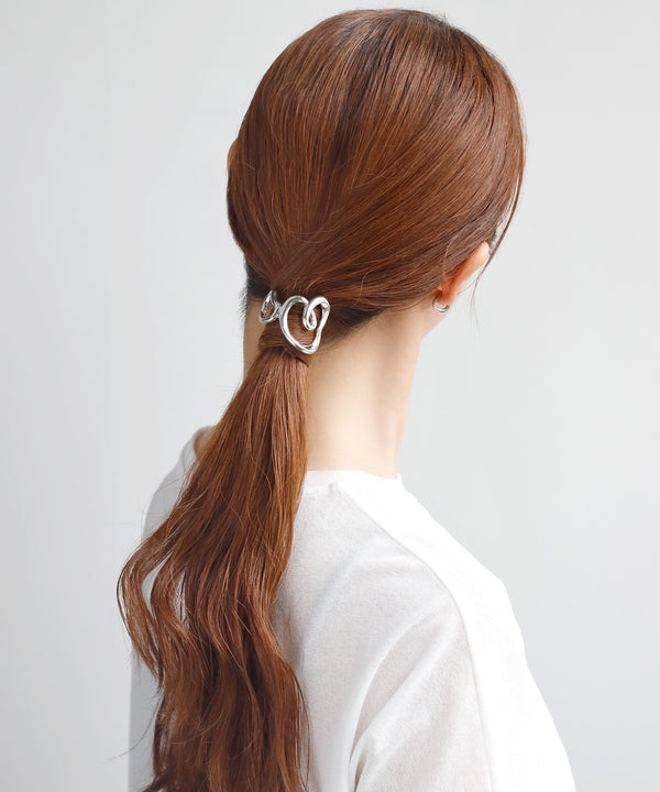 ニュアンスハートラインポニーフック