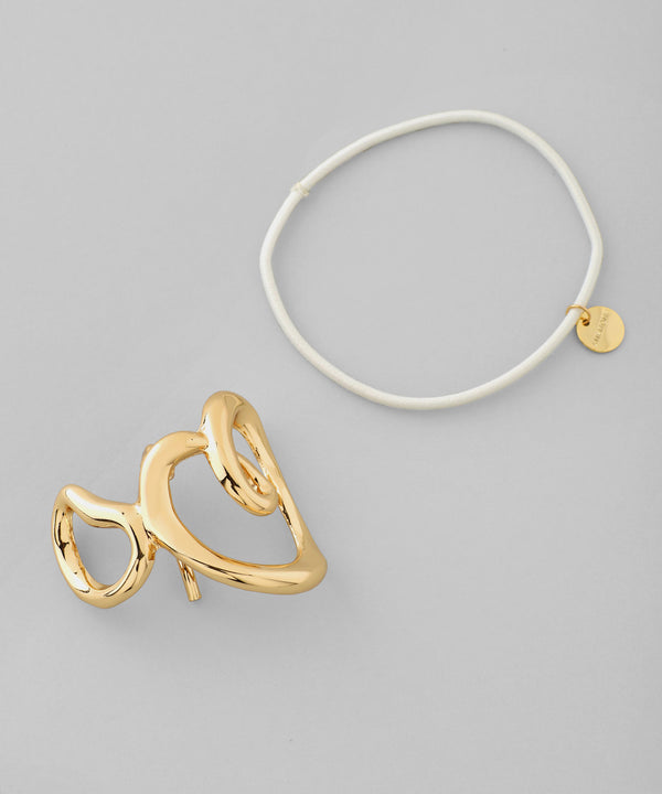 ニュアンスハートラインポニーフック