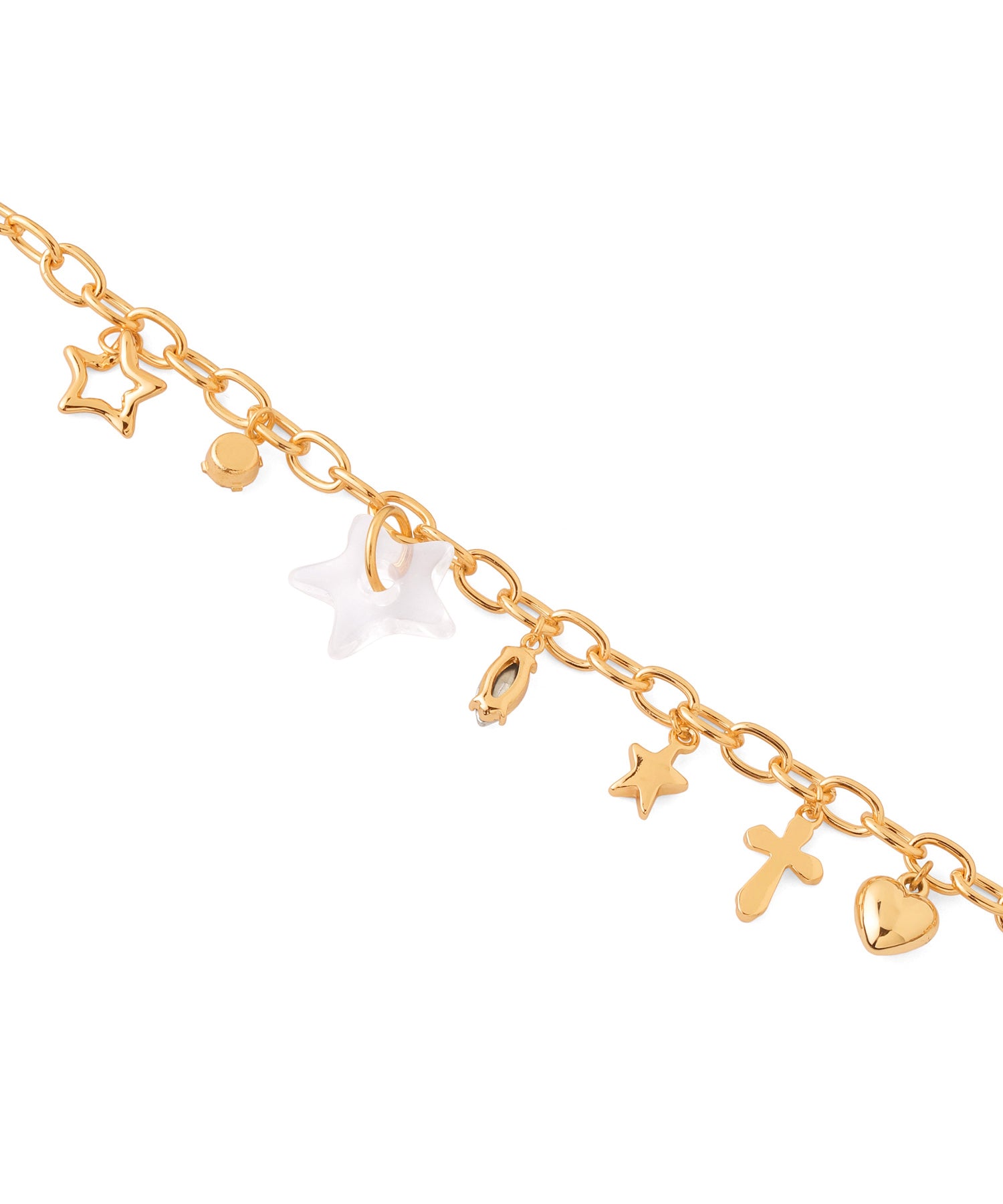 ANEMONE】ミックスチャームネックレス｜アネモネ・シエナロゼ