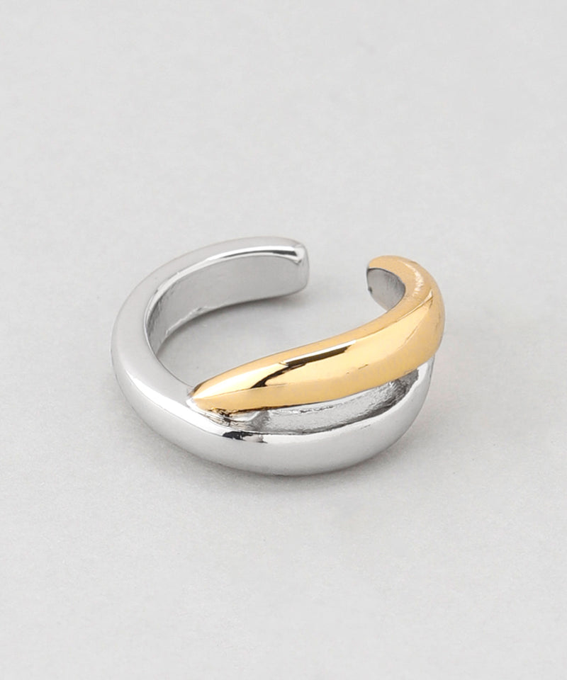 Combination color ear cuff