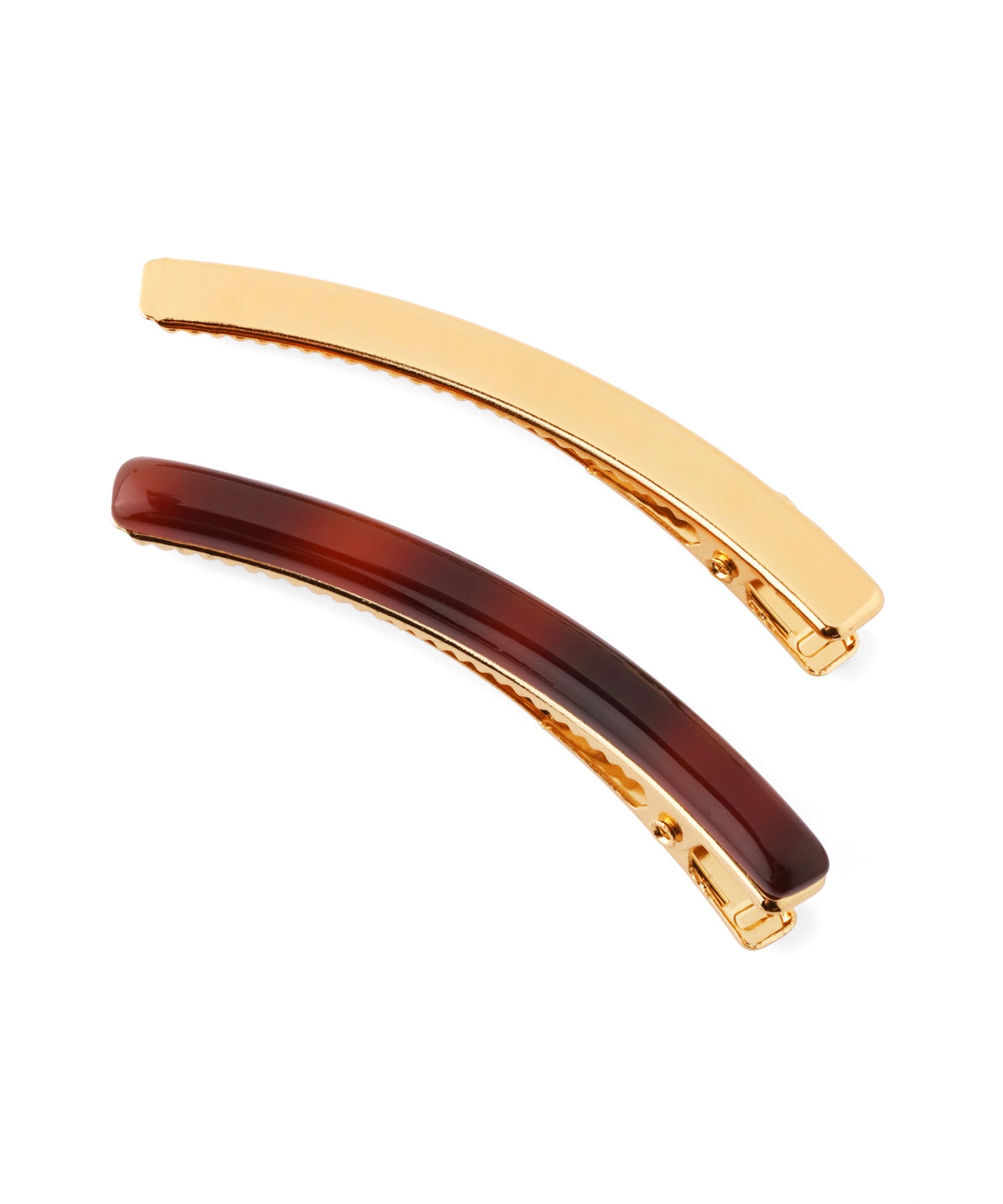 ANEMONE】マーブル×メタルカーブクリップ[2本セット]｜アネモネ