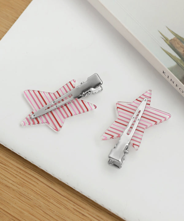 マルチボーダースタークリップ[2本セット]