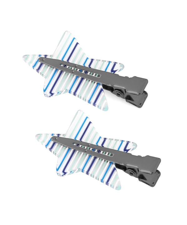 マルチボーダースタークリップ[2本セット]