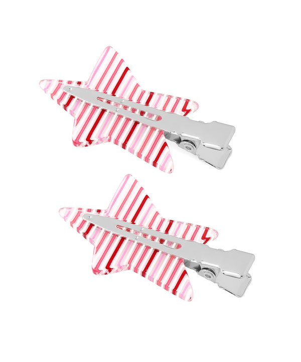 マルチボーダースタークリップ[2本セット]