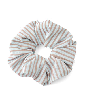 Multi-border scrunchie