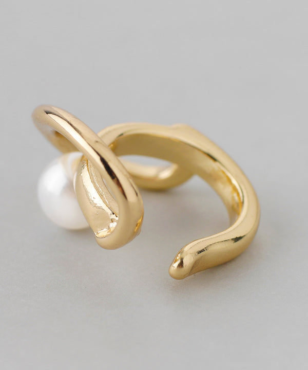 Pearl x Nuance Metal Ear Cuff [D]