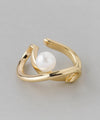 Pearl x Nuance Metal Ear Cuff [D]