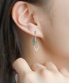ダイヤプレートピアス