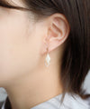 ダイヤプレートピアス